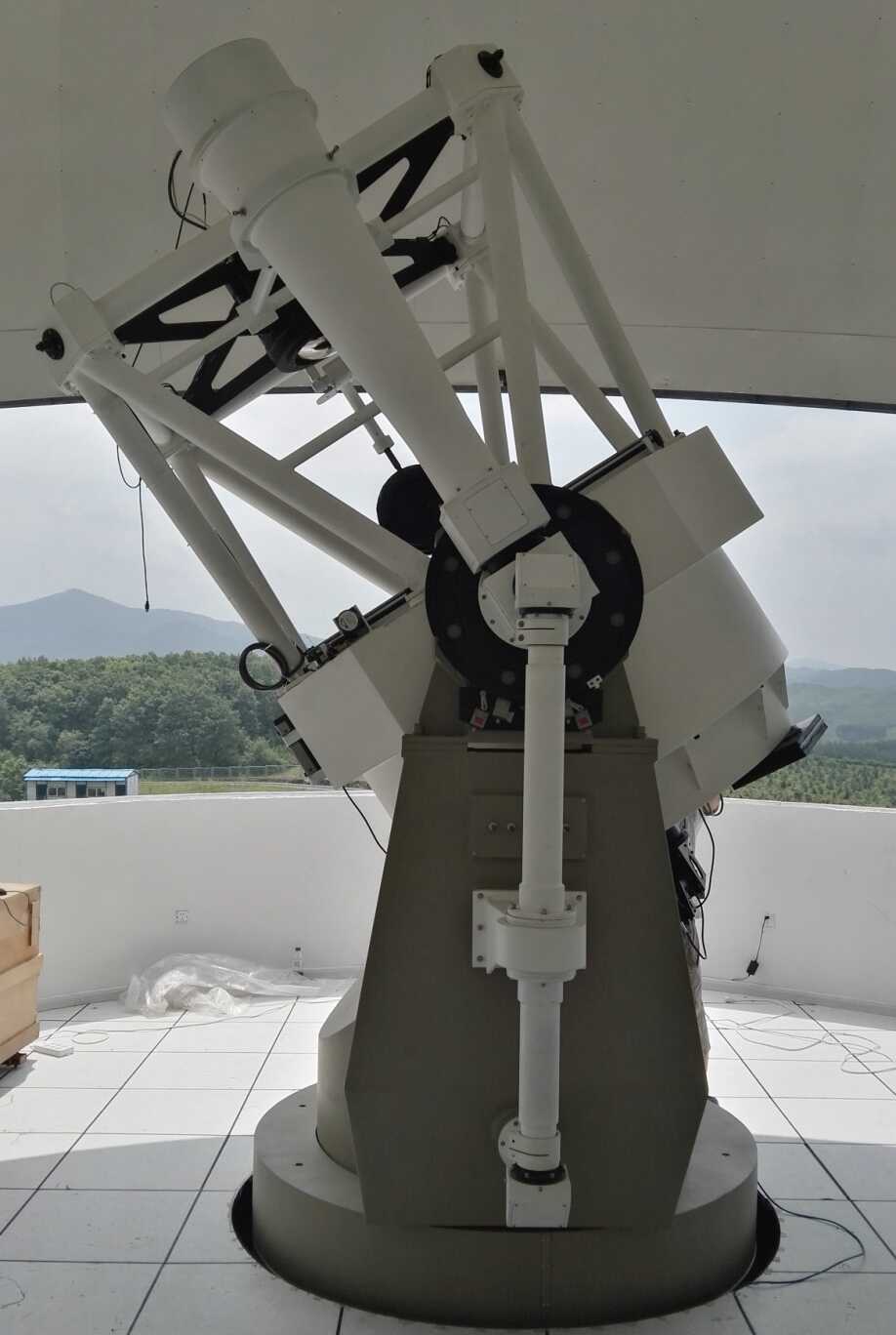 1.2米空間碎片探測與衛星激光測距望遠鏡